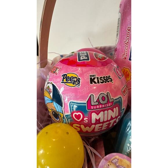 Girls New OMG L.O.L Surprise Easter Basket, LOL Mini Sweets, Gift Basket Holiday - Picture 4 of 5